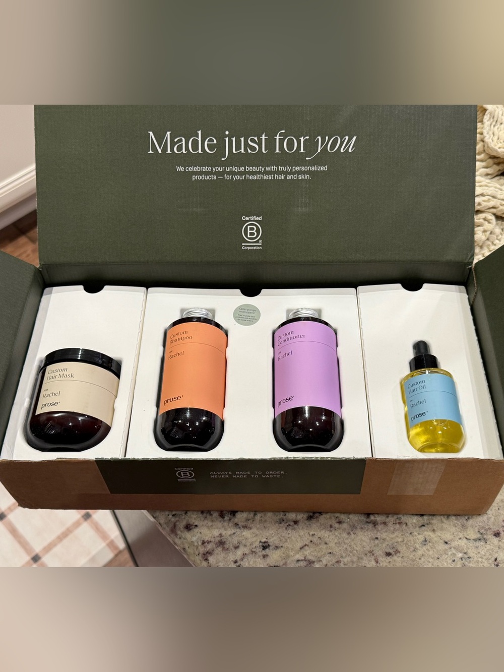 NEW Prose Custom Hair Care Set